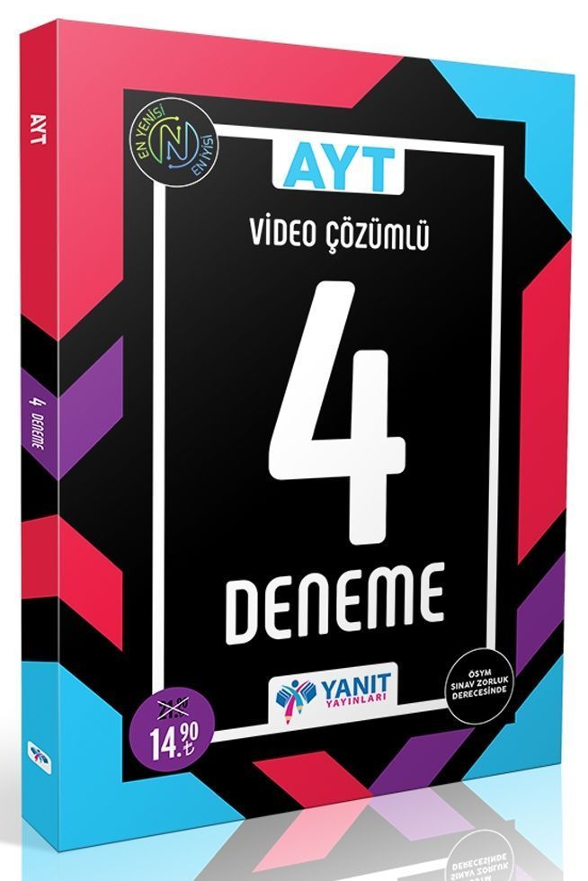 Yanıt Yayınları AYT 4 Deneme