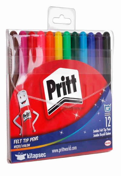 Pritt Keçeli Kalem 12 Renk