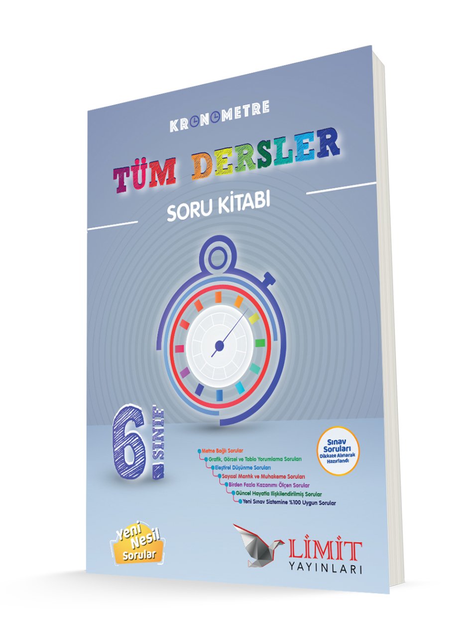 Limit Yayınları 6. Sınıf Tüm Dersler Soru Bankası