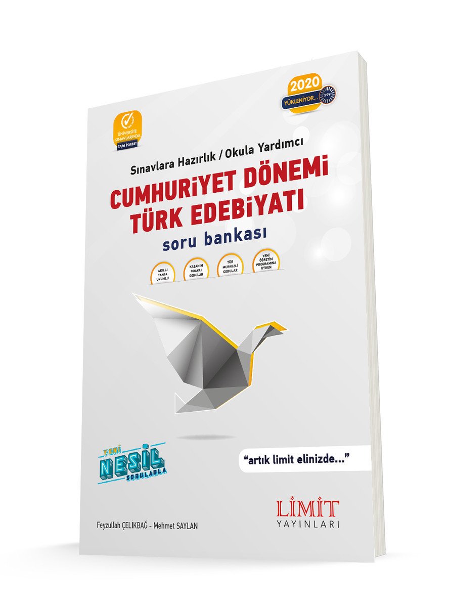 Limit Yayınları Cumhuriyet Dönemi Türk Edebiyatı Soru Bankası