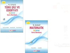 Esen Yayınları 9.Sınıf Üç Renk Türk Dili ve Edebiyatı Matematik Soru Bankası Fırsat Seti