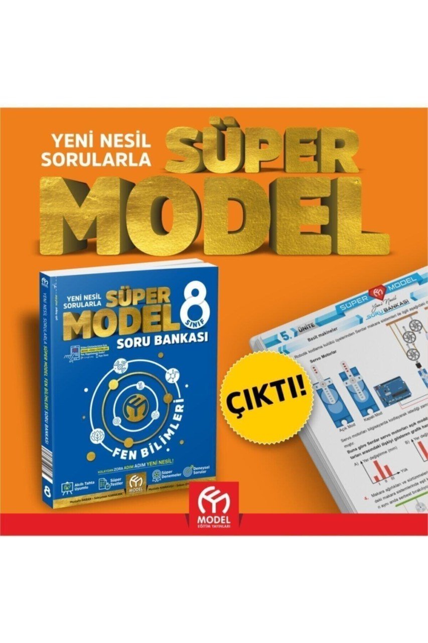 8.sınıf Süper Fen Bilimleri Yeni Nesil Soru Bankası