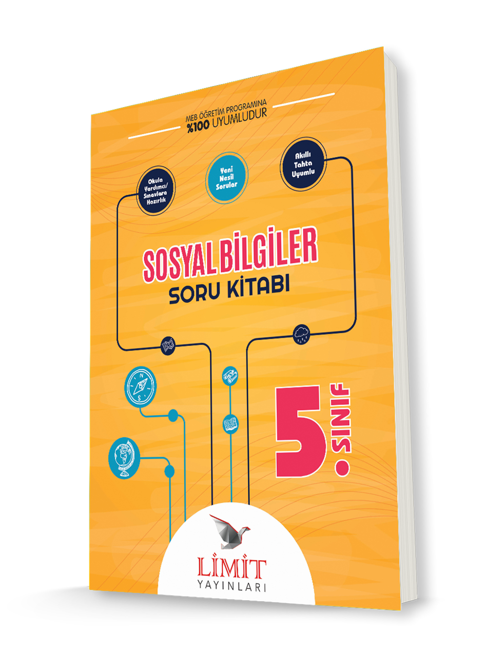 Limit Yayınları 5. Sınıf Sosyal Bilgiler Soru Kitabı