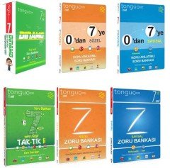 Tonguç Akademi Yayınları 7.Sınıf 6'lı Set Dınamo Taktikli Zoru 0'dan 7'ye