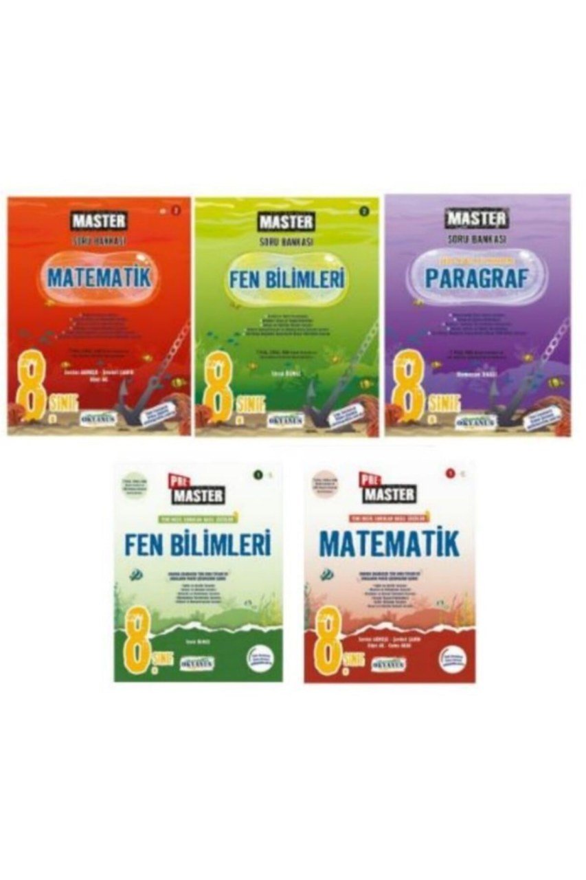 8.sınıf Lgs Master Matematik Fen Paragraf Pre Soru Seti 2020