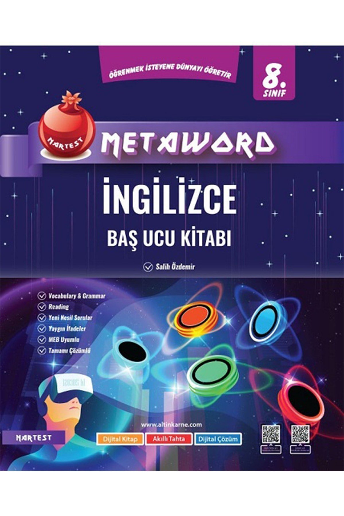 Nartest 8. Sınıf Ingilizce Metaword Baş Ucu Kitabı