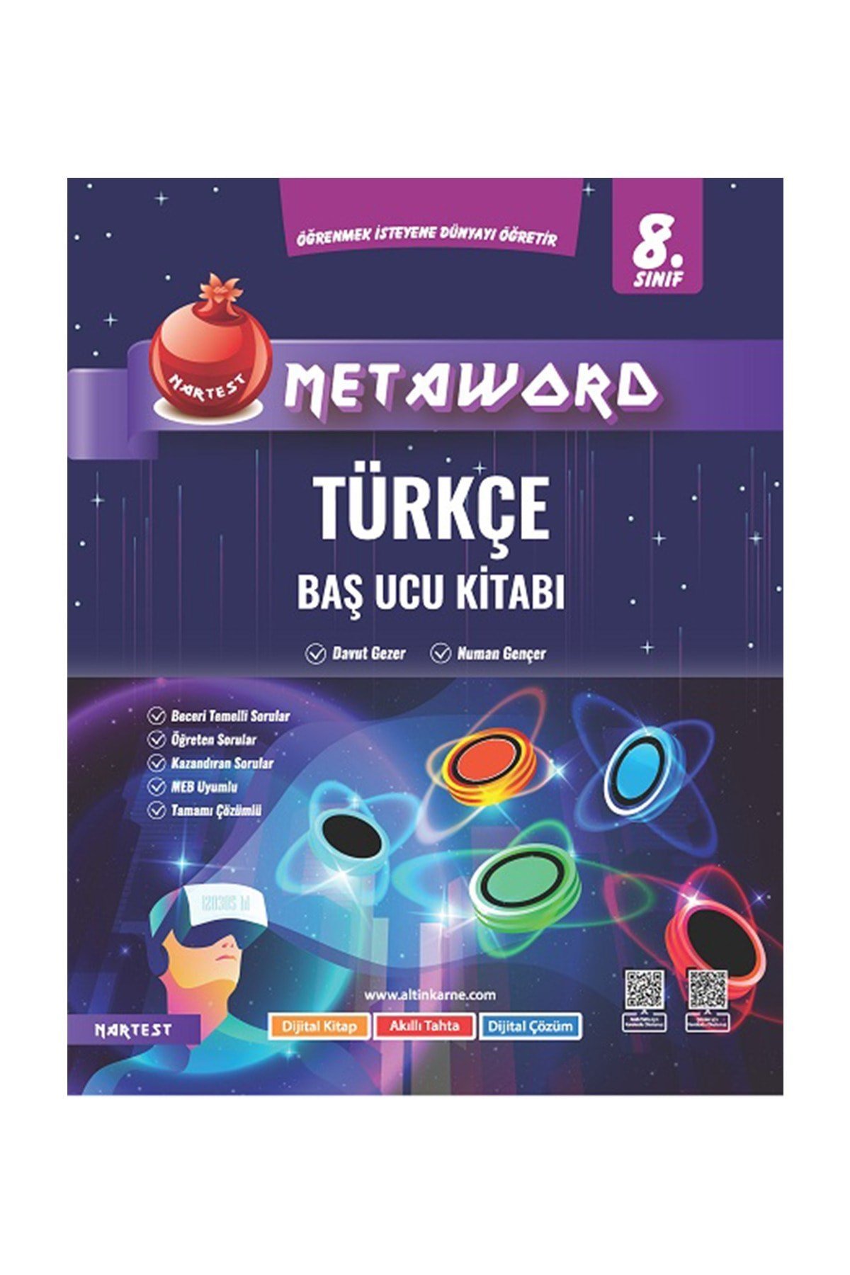 Nartest 8. Sınıf Türkçe Metaword Baş Ucu Kitabı