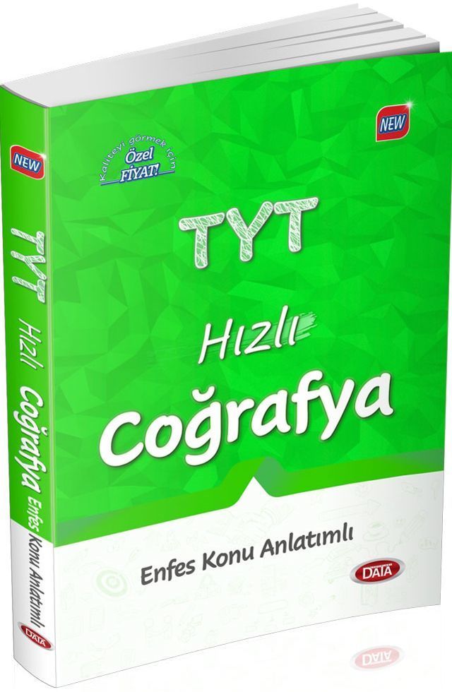 Data Yayınları TYT Hızlı Coğrafya Enfes Konu Anlatımlı