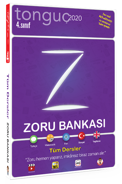 Tonguç Akademi Yayınları 4.Sınıf Tüm Dersler Zoru Bankası