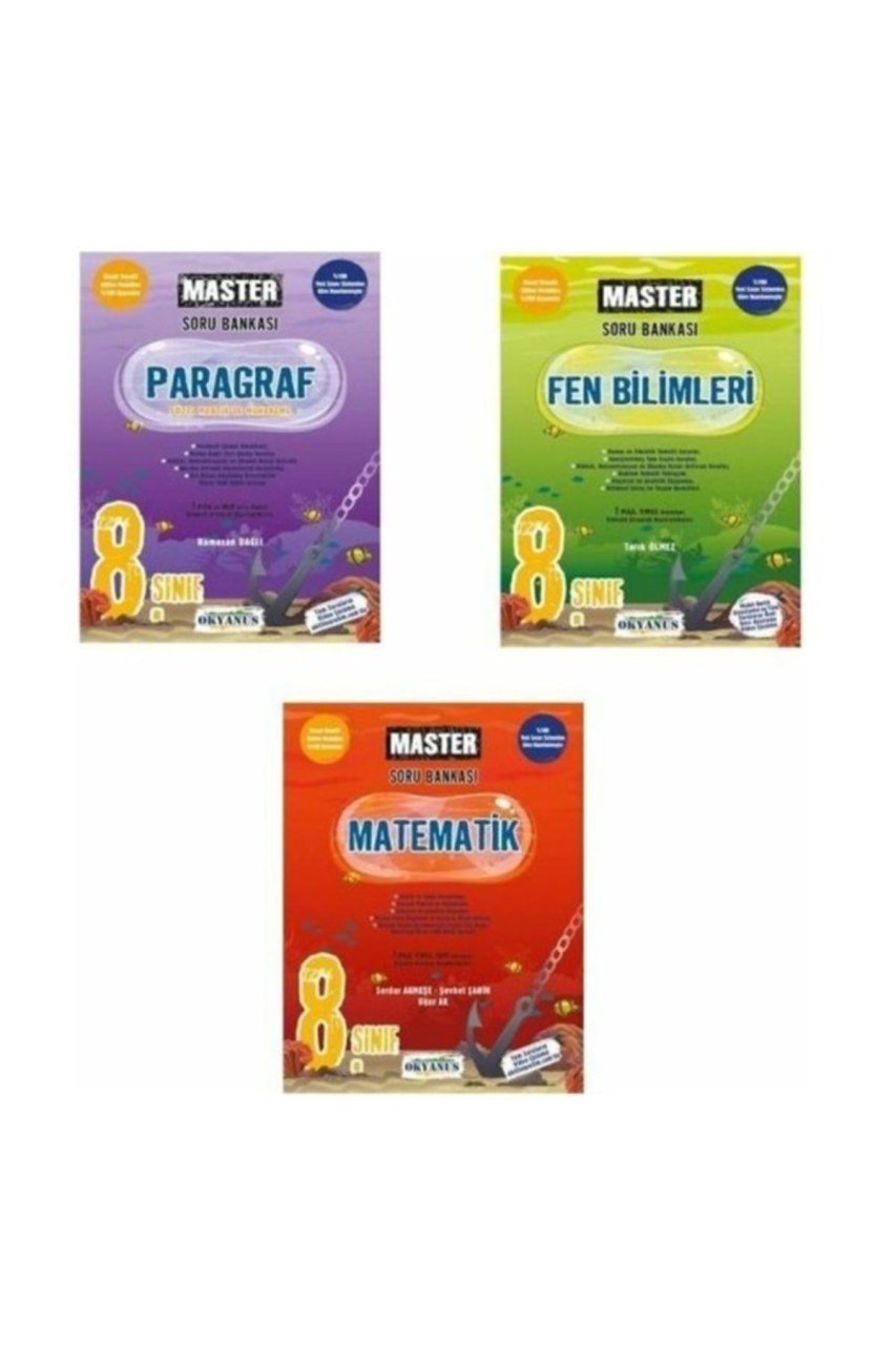 8.sınıf Master Set (mat-fen-paragraf) 2019