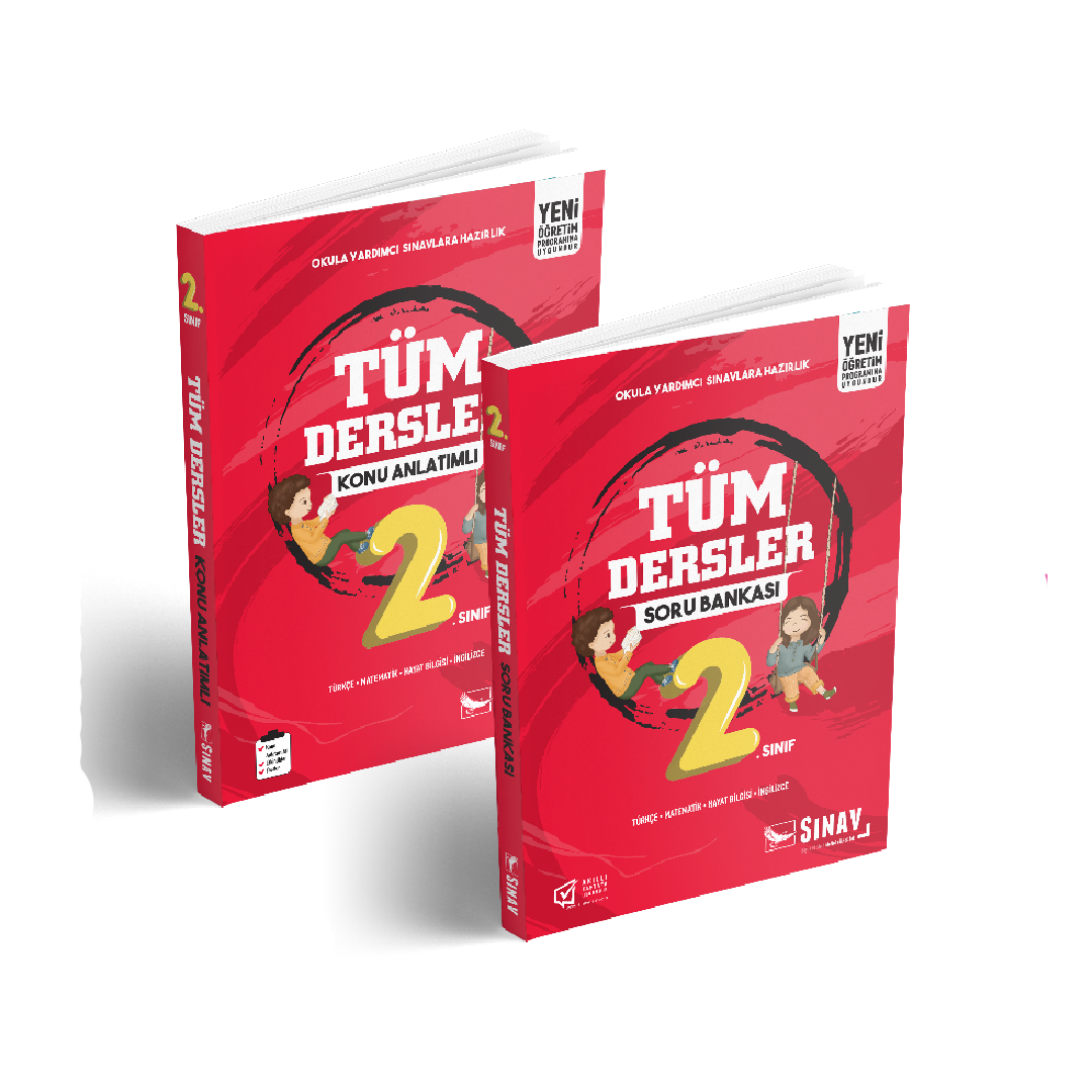 Sınav Yayınları 2. Sınıf Tüm Dersler Kazandıran Set