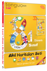 Tonguç Akademi 8. Sınıf 1. Dönem Akıl Haritaları Seti