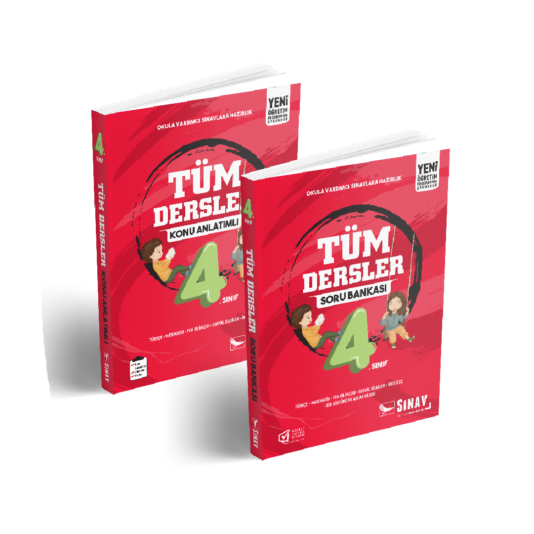 Sınav Yayınları 4. Sınıf Tüm Dersler Kazandıran Set