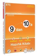 9 Dan 10 A Hazırlık Kitabı Edebiyat Tarih Coğrafya - Tonguç Yayınları
