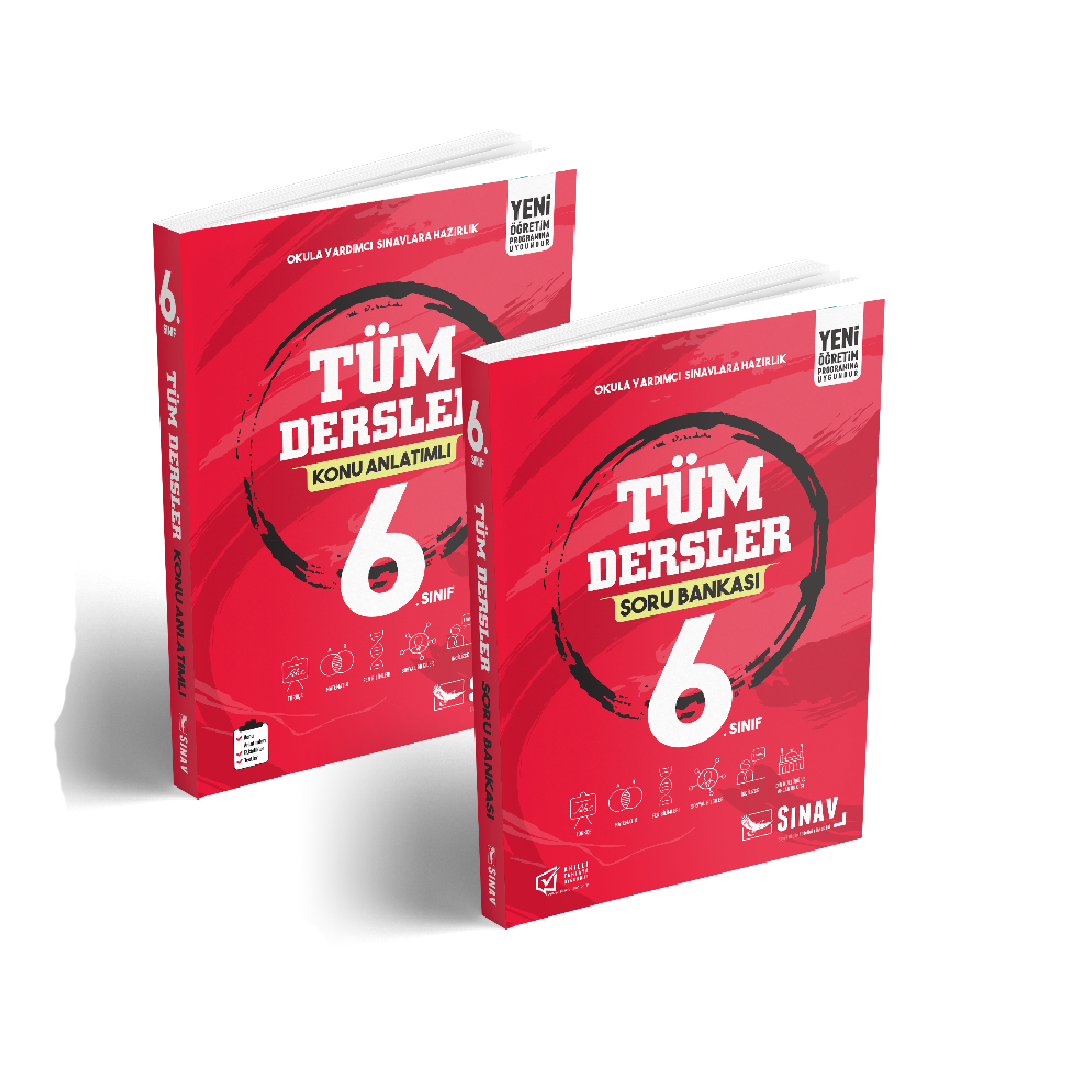 Sınav Yayınları 6. Sınıf Tüm Dersler Kazandıran Set
