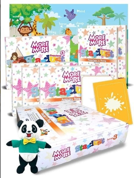 Kurmay ELT More&More English Preschool Stardust Level 3 (Öğretmen Seti + 3'lü Kitap Seti)