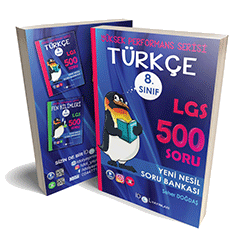 İdol Yayınları 8. Sınıf Yüksek Performans Türkçe 500 Soru Bankası