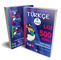 İdol Yayınları 8. Sınıf Yüksek Performans Türkçe 500 Soru Bankası
