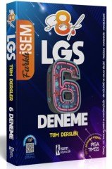 Isem Yayınları 8.sınıf Lgs 6 Deneme Seti