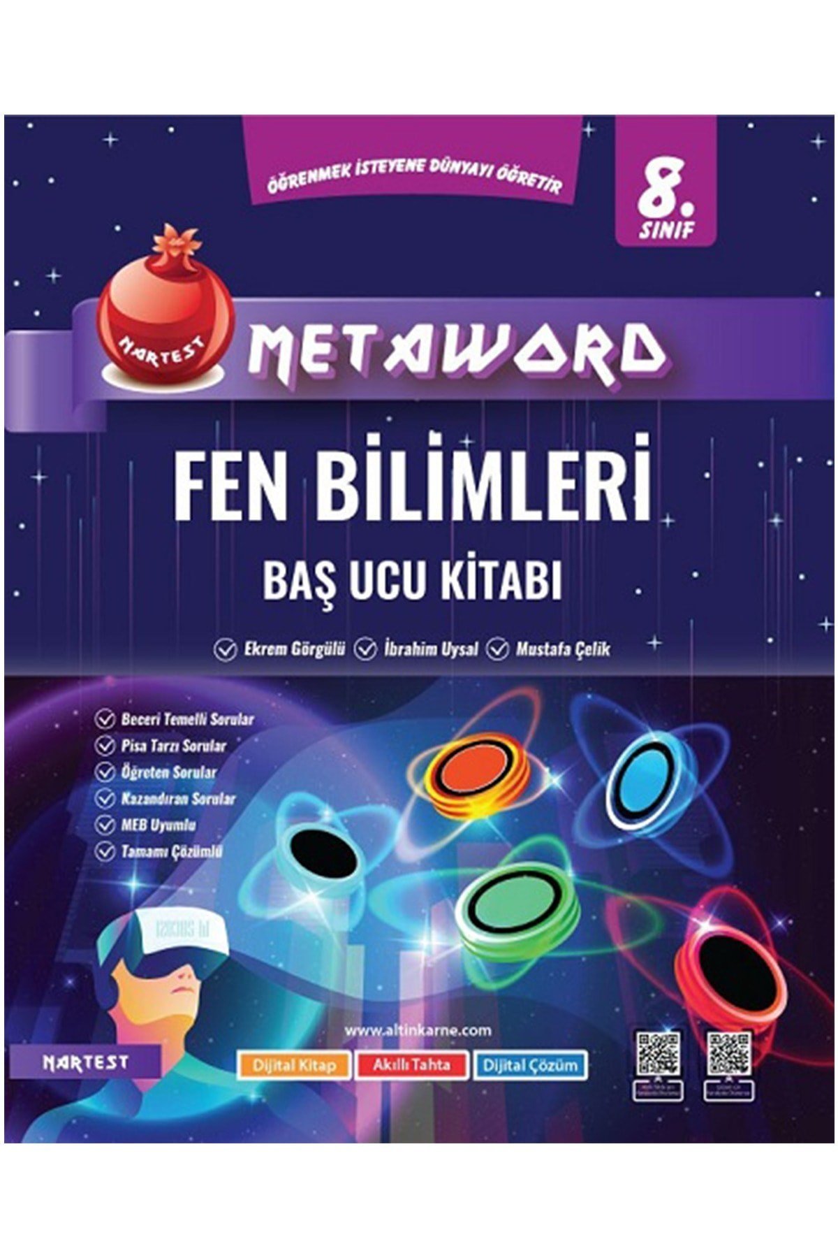 Nartest 8. Sınıf Fen Bilimleri Metaword Baş Ucu Kitabı