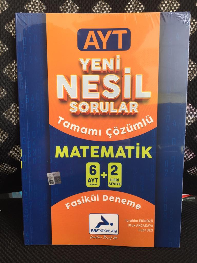 Paraf Yayınları AYT Yeni Nesil Sorular Matematik Fasikül Deneme