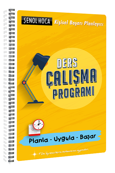 Şenol Hoca Yayınları Ders Çalışma Programı