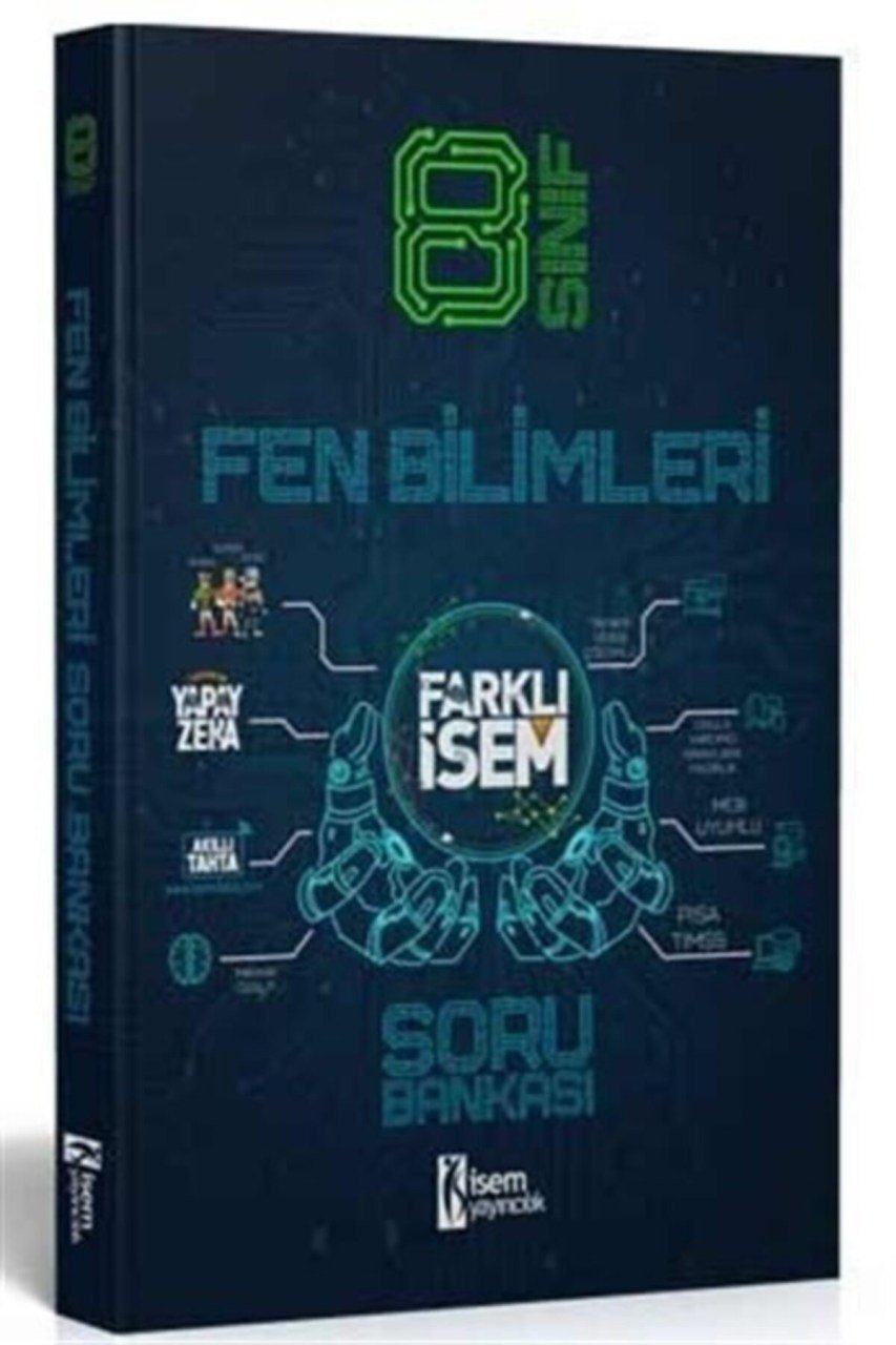 İsem 8. Sınıf Fen Bilimleri Farklı Soru Bankası