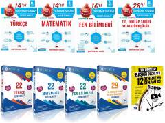 Nartest Paraf ve Tandem Yayınları 8.Sınıf 9'lu Deneme Sınavı Fırsat Seti T-M-F-S