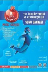 8. Sınıf Mod Türkçe- Matematik- Fen Bilgisi- T.c. Inkılap Tarihi Ve Atatürkçülük Soru Ban.(4lü Set)