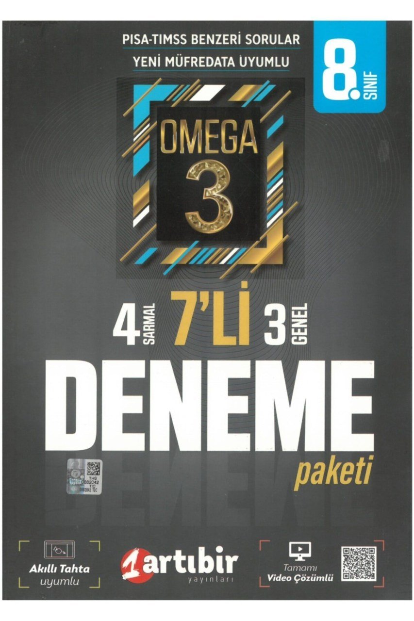 Artıbir Lgs 7 Li Deneme Sınavı Omega 3 Yeni Nesil