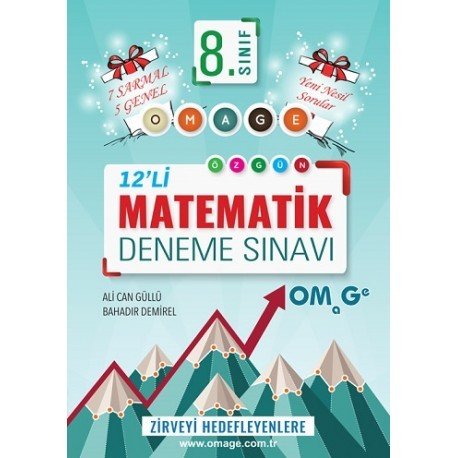 Nartest Yayınları 8. Sınıf Omage Matematik 12 Deneme Sınavı