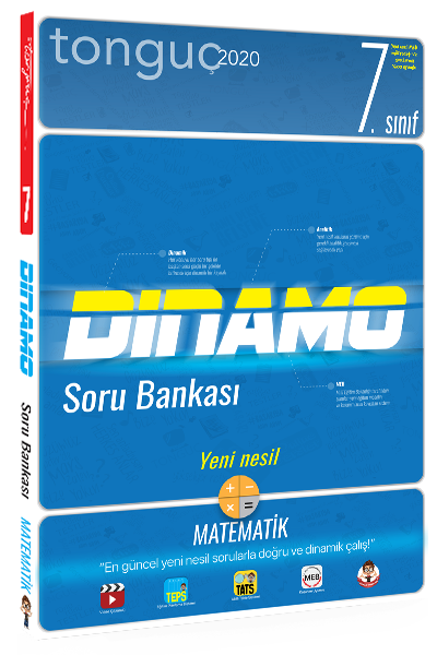 Tonguç Akademi Yayınları 7.Sınıf Matematik Dınamo Soru Bankası