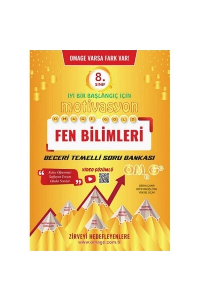 Omage 8. Sınıf Motivasyon Fen Bilimleri Soru Bankası