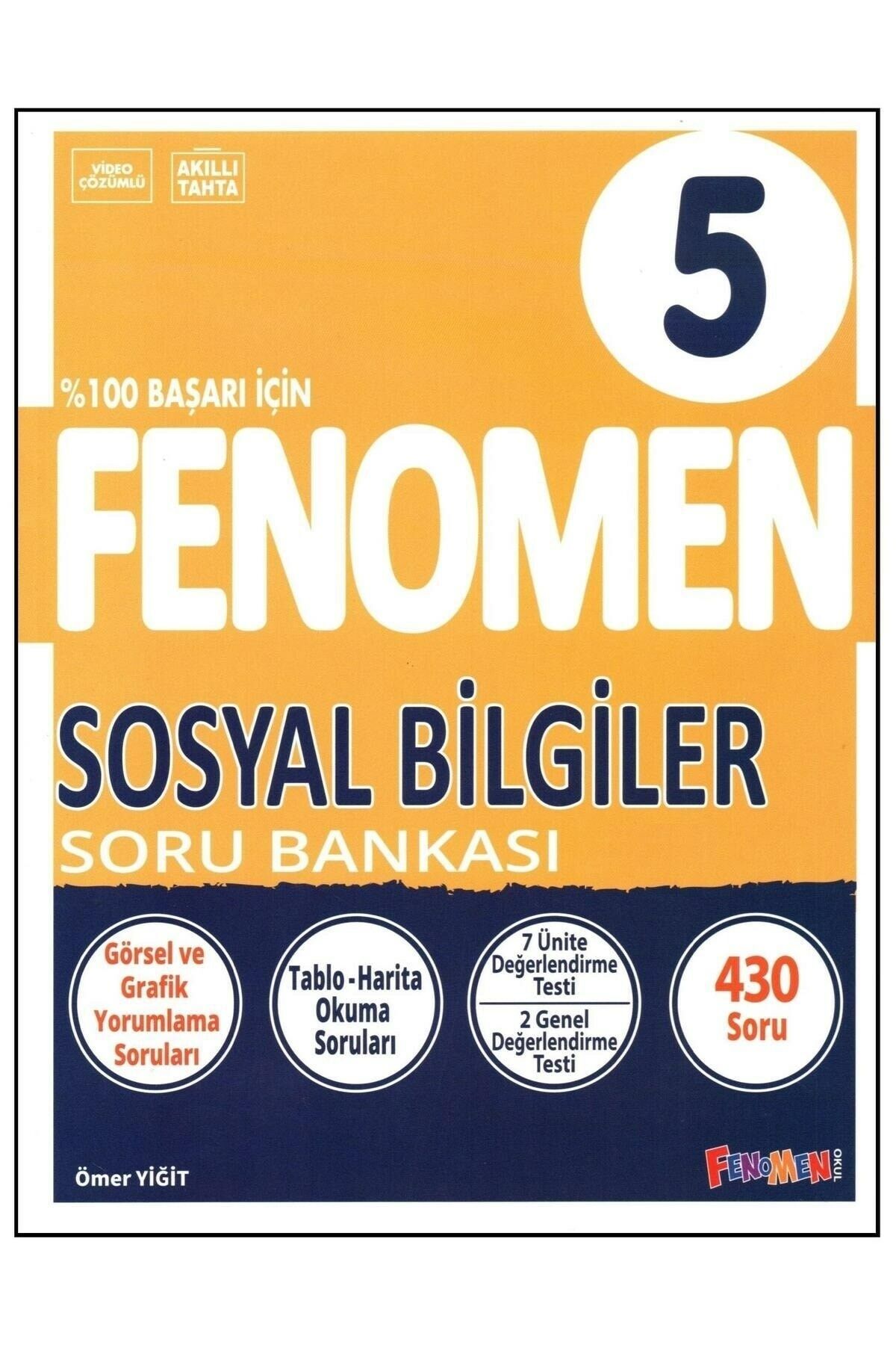 Fenomen 5. Sınıf Sosyal Bilgiler Soru Bankası