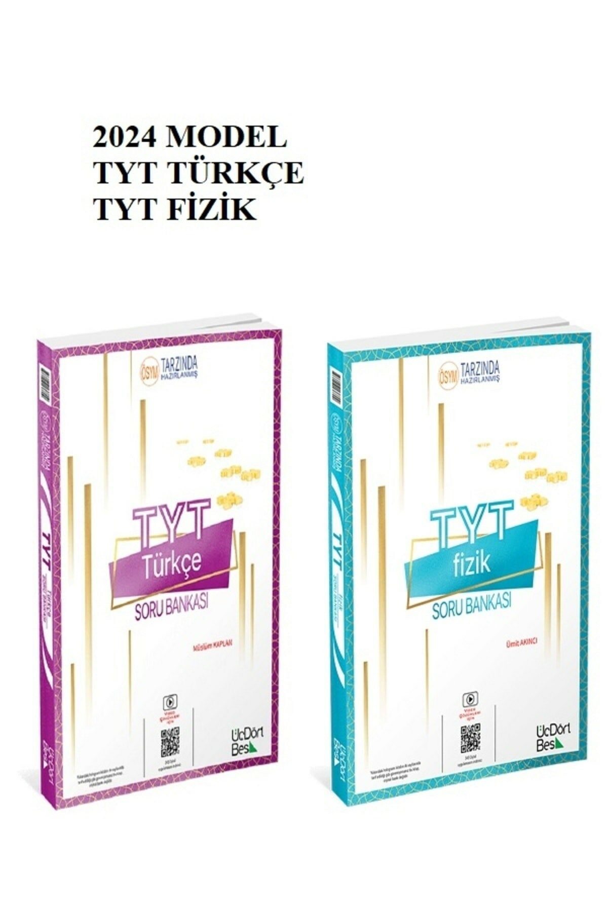 345 TYT Türkçe VE TYT FİZİK 2024 Model Soru Bankası 9786058116221.24