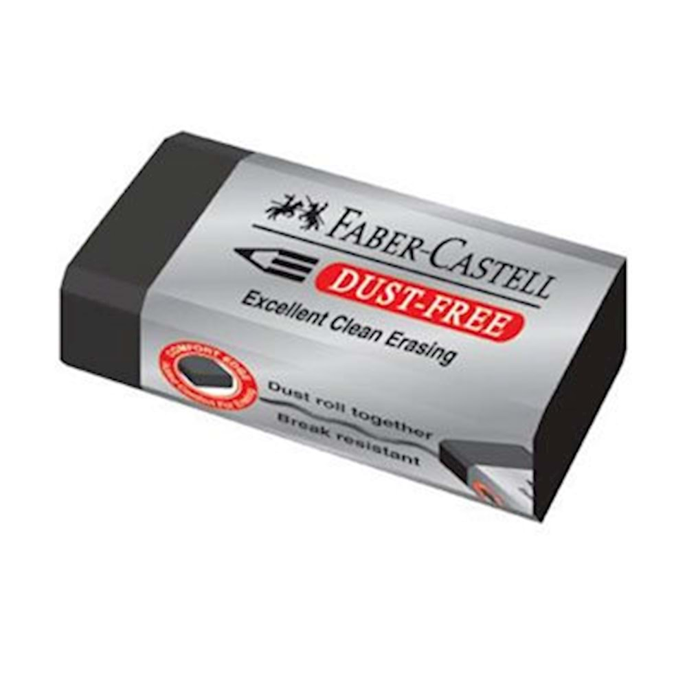 Faber Castell Dust Free Siyah Silgi