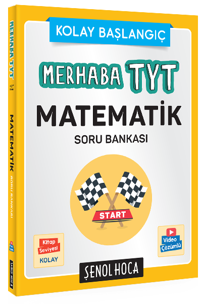 Şenol Hoca Yayınları Merhaba TYT Matematik Soru Bankası