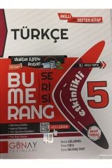 Bumerang 5. Sınıf Türkçe Etkinlikli Defter Kitap / Kolektif / Günay Yayınları / 9786258331769