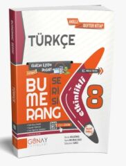 8.Sınıf Türkçe bumerang etkinlik defteri