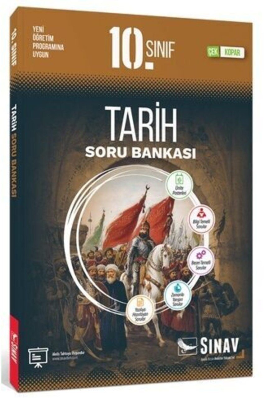 Sınav Yayınları 10. Sınıf Tarih Soru Bankası