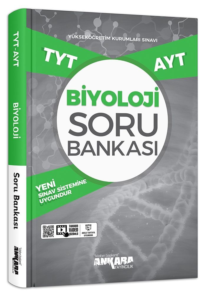 Ankara Yayınları TYT-AYT Biyoloji Soru Bankası