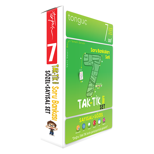 Tonguç Akademi Yayınları 7.Sınıf Taktikli Kutu Set