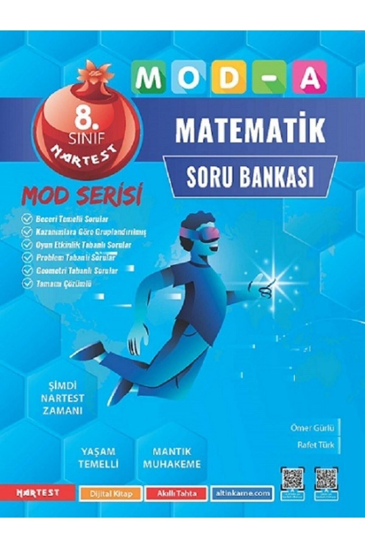 2024 Nartest 8. Sınıf Mod-A Matematik Soru Bankası