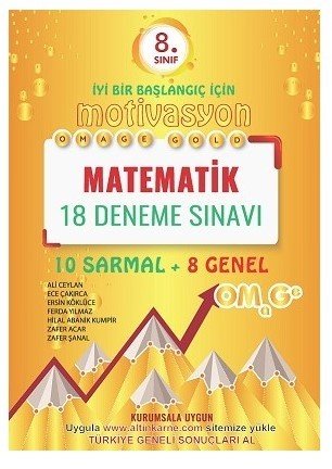 Nartest Omega Gold 8. Sınıf Matematik Denemesi