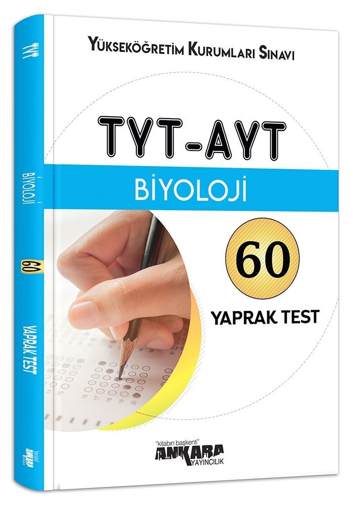 Ankara Yayınları TYT AYT Biyoloji Yaprak Test