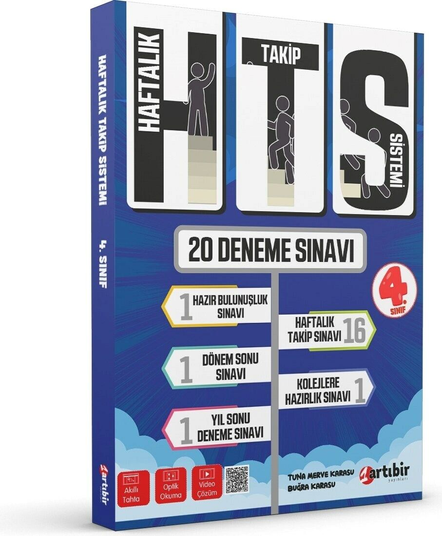 Artıbir  4 Sınıf (Hts) Haftalık Takip Sistemi Yeni Nesil 20 Deneme Sınavı