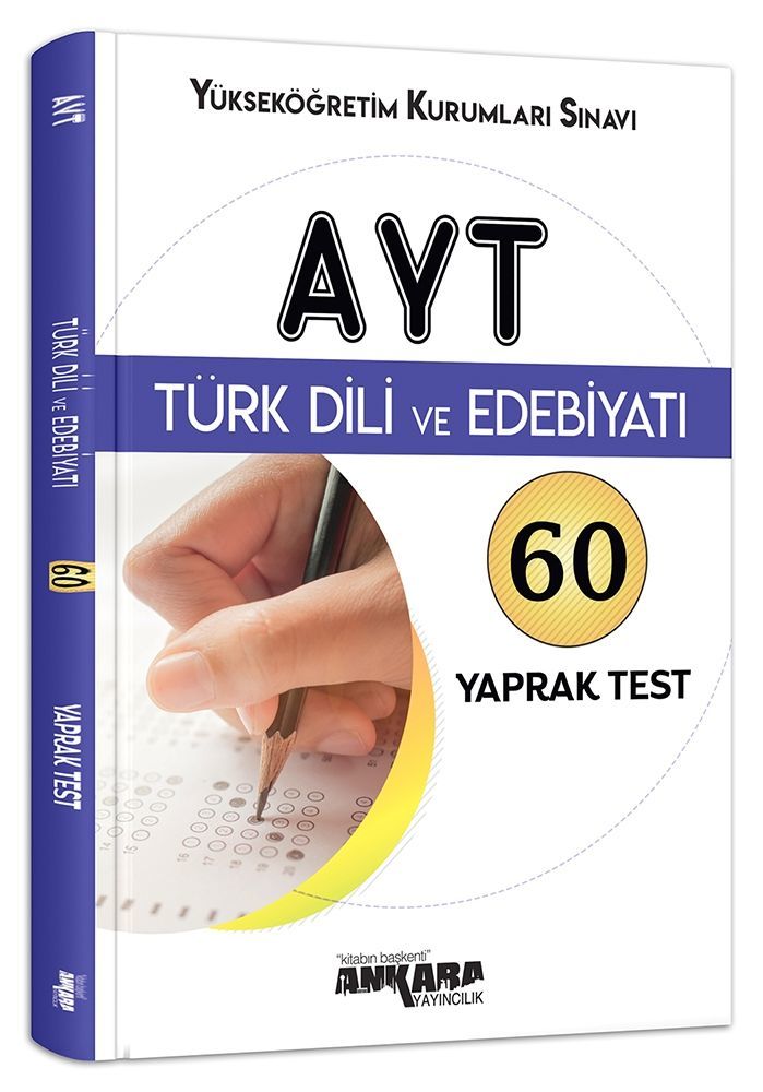 Ankara Yayınları AYT Türk Dili ve Edebiyatı Yaprak Test