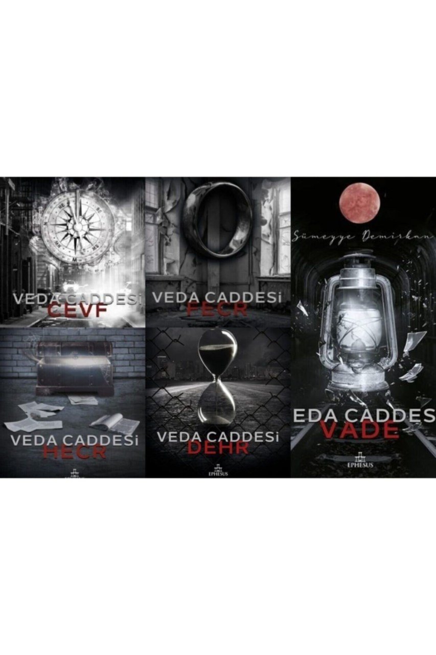 Veda Caddesi Cevf-Hecr-Fecr-Dehr-Vade 5 Kitap Ciltsiz Set
