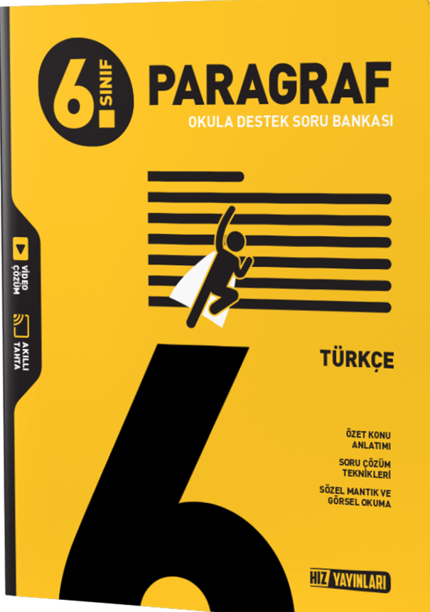 Hız Yayınları 6.Sınıf Paragraf Soru Bankası