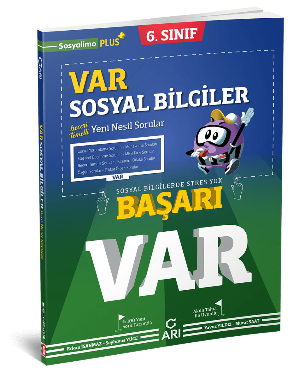 Arı Yayınları 6.Sınıf VAR Sosyal Bilgiler Soru Bankası